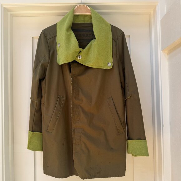 Diesel Green Collar Utility Jacket - Size M - Picture 1 of 12